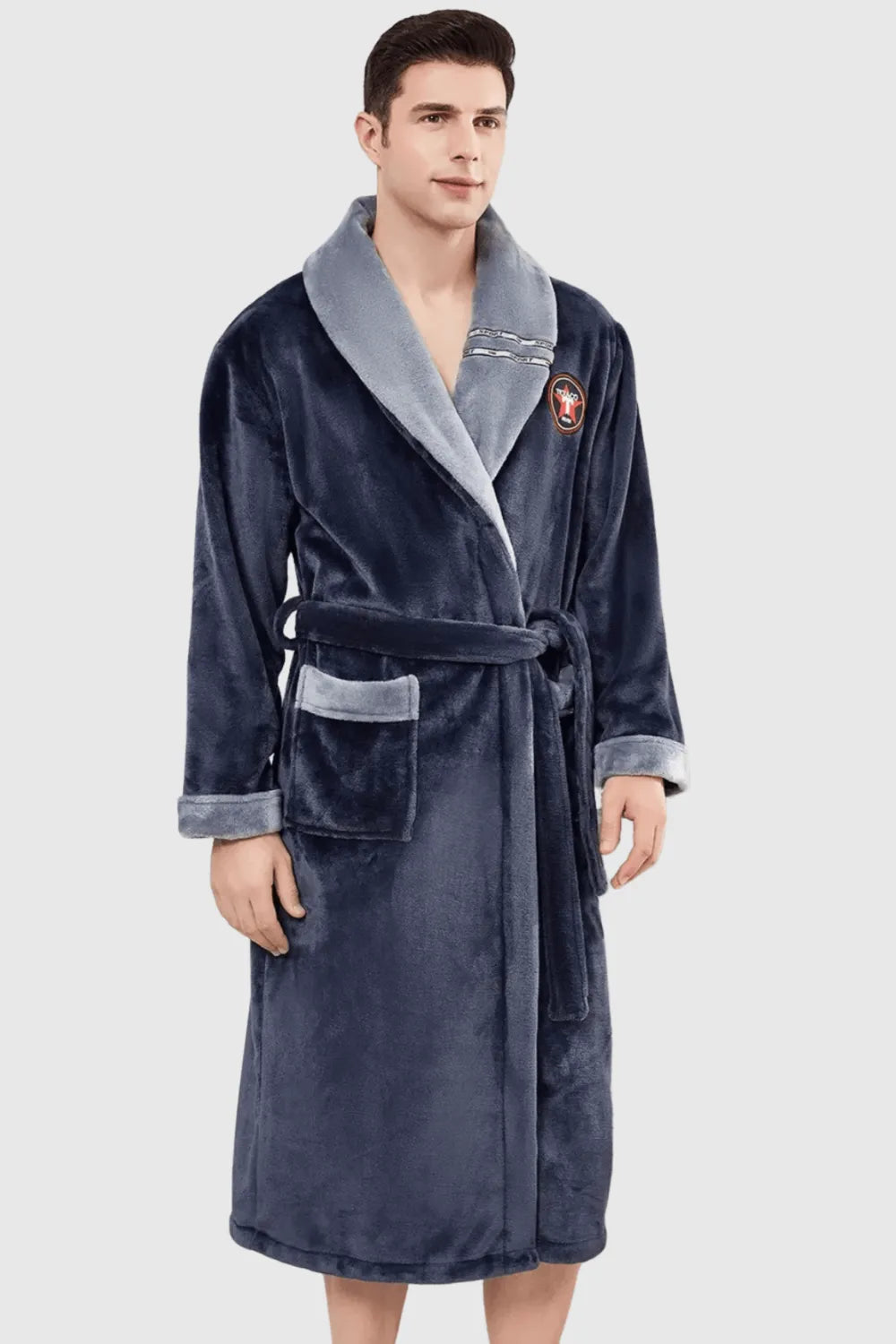 Peignoir élégant pour adultes style spa