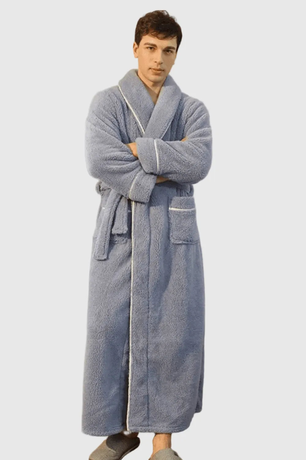 Peignoir élégant assorti pour couple amoureux