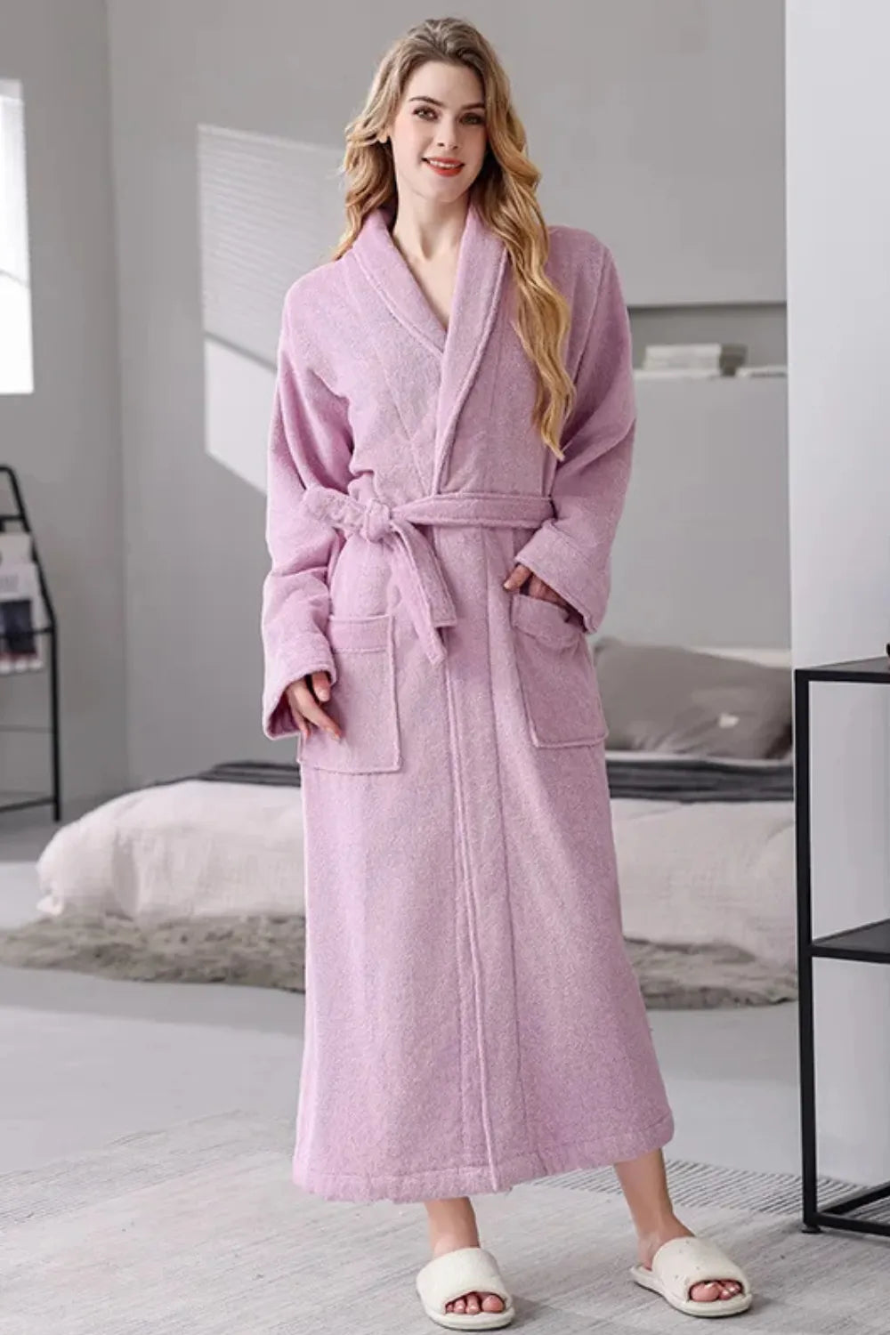 Peignoir élégant et ample pour femme