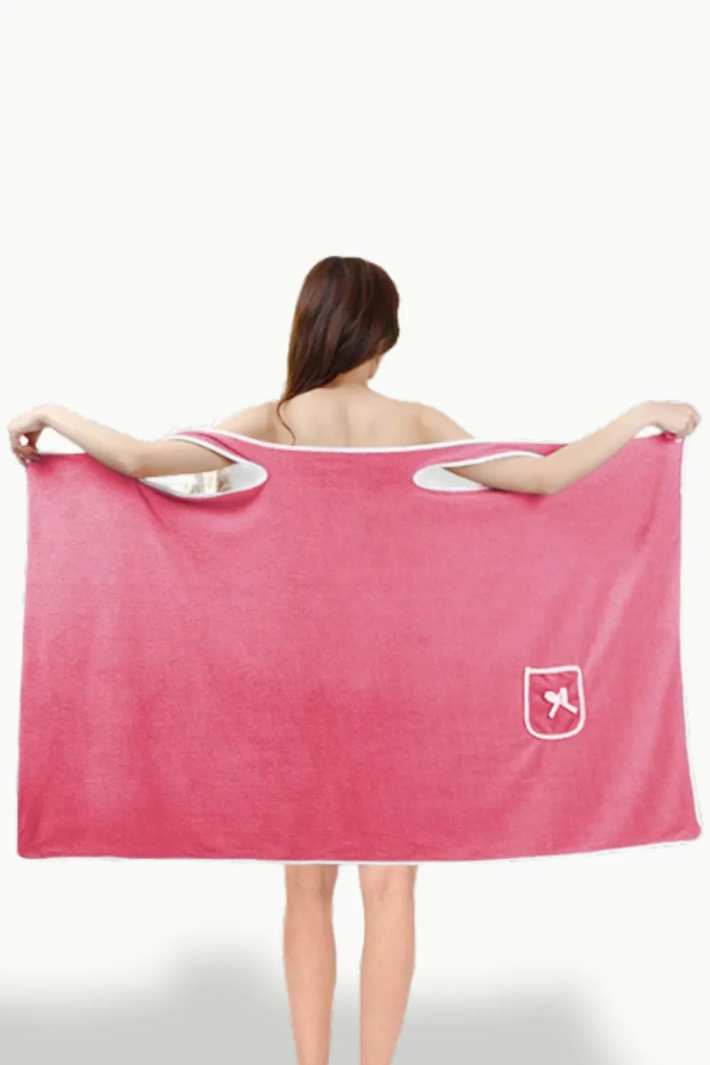 Peignoir de plage absorbant femme élégant et léger