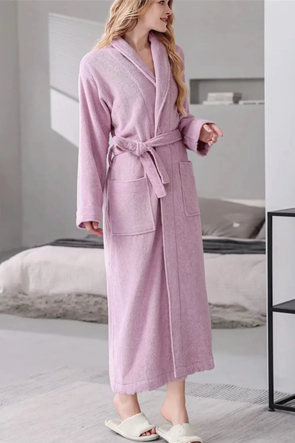 Peignoir élégant et ample pour femme