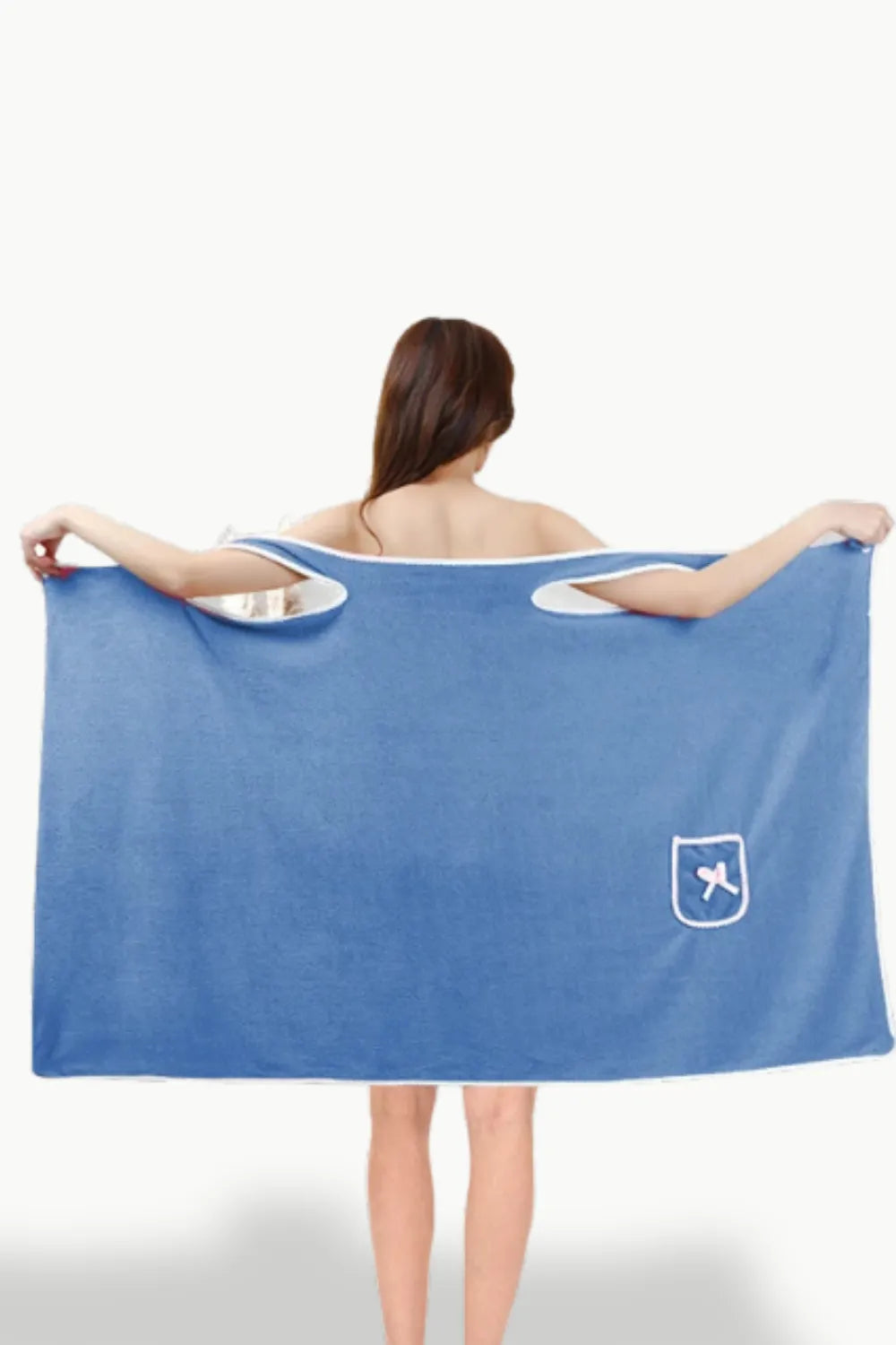 Peignoir de plage absorbant femme élégant et léger