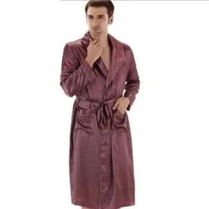 Peignoir élégant homme style asiatique moderne
