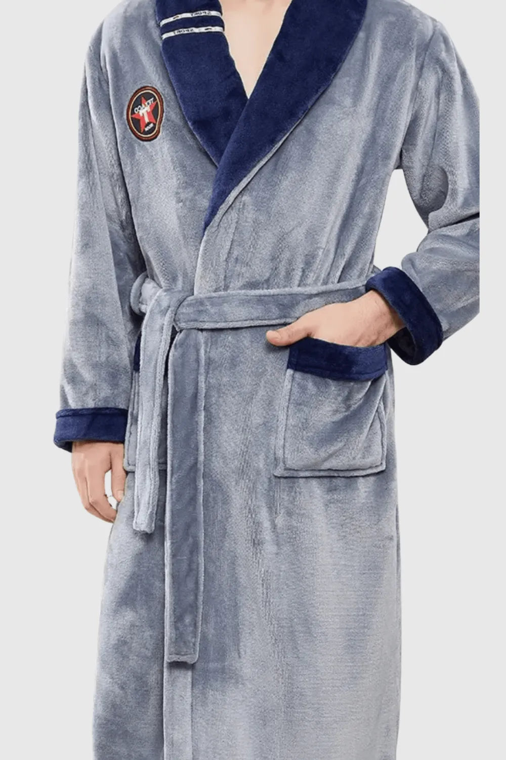 Peignoir élégant pour adultes style spa