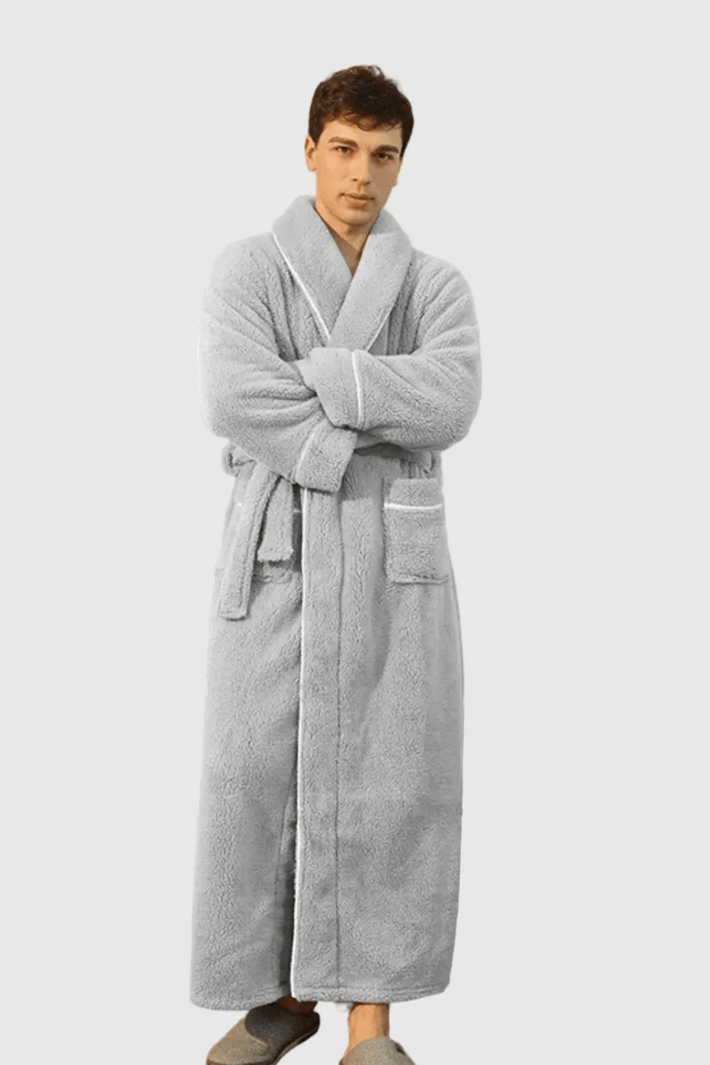 Peignoir élégant assorti pour couple amoureux