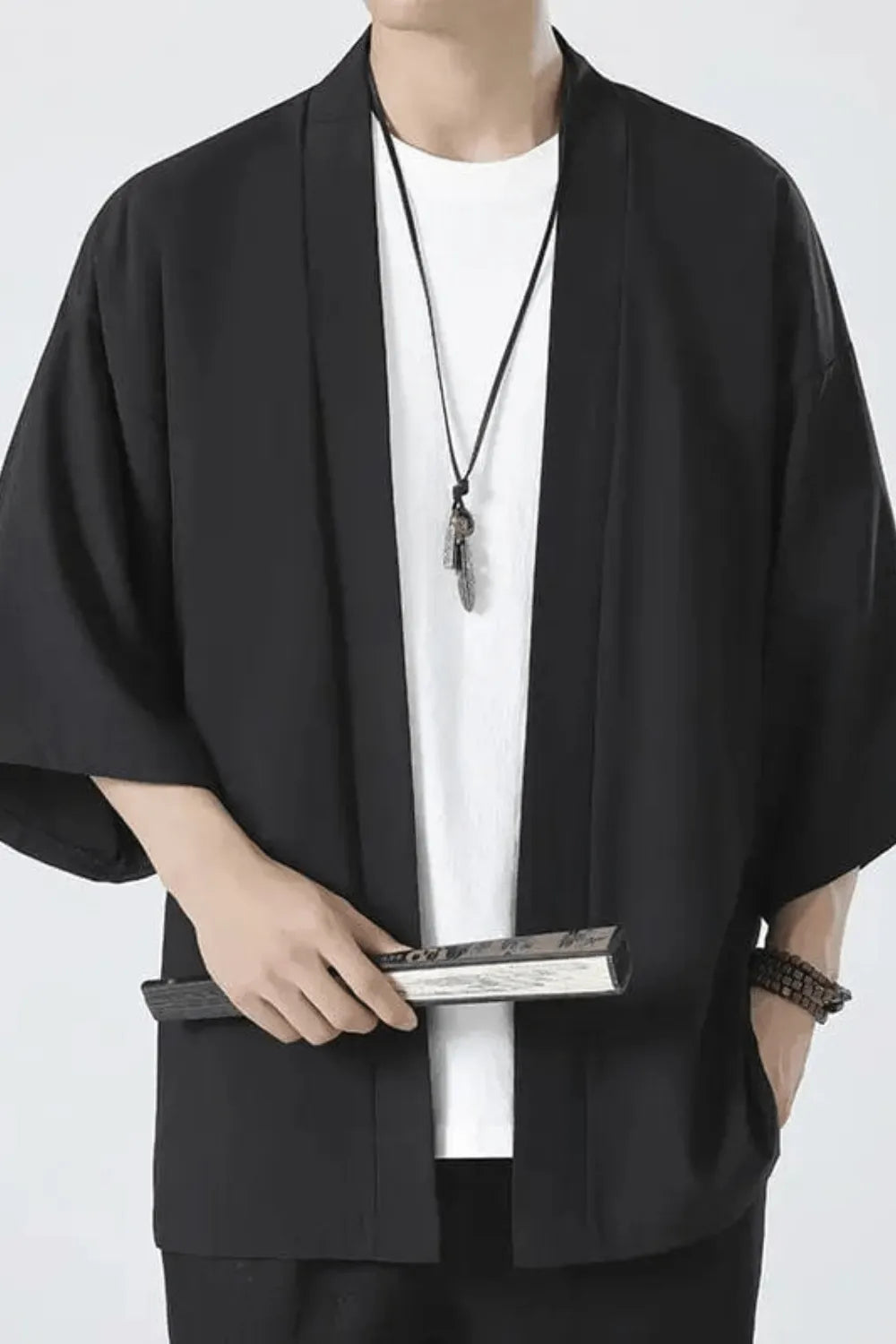 Kimono élégant pour homme style japonais moderne