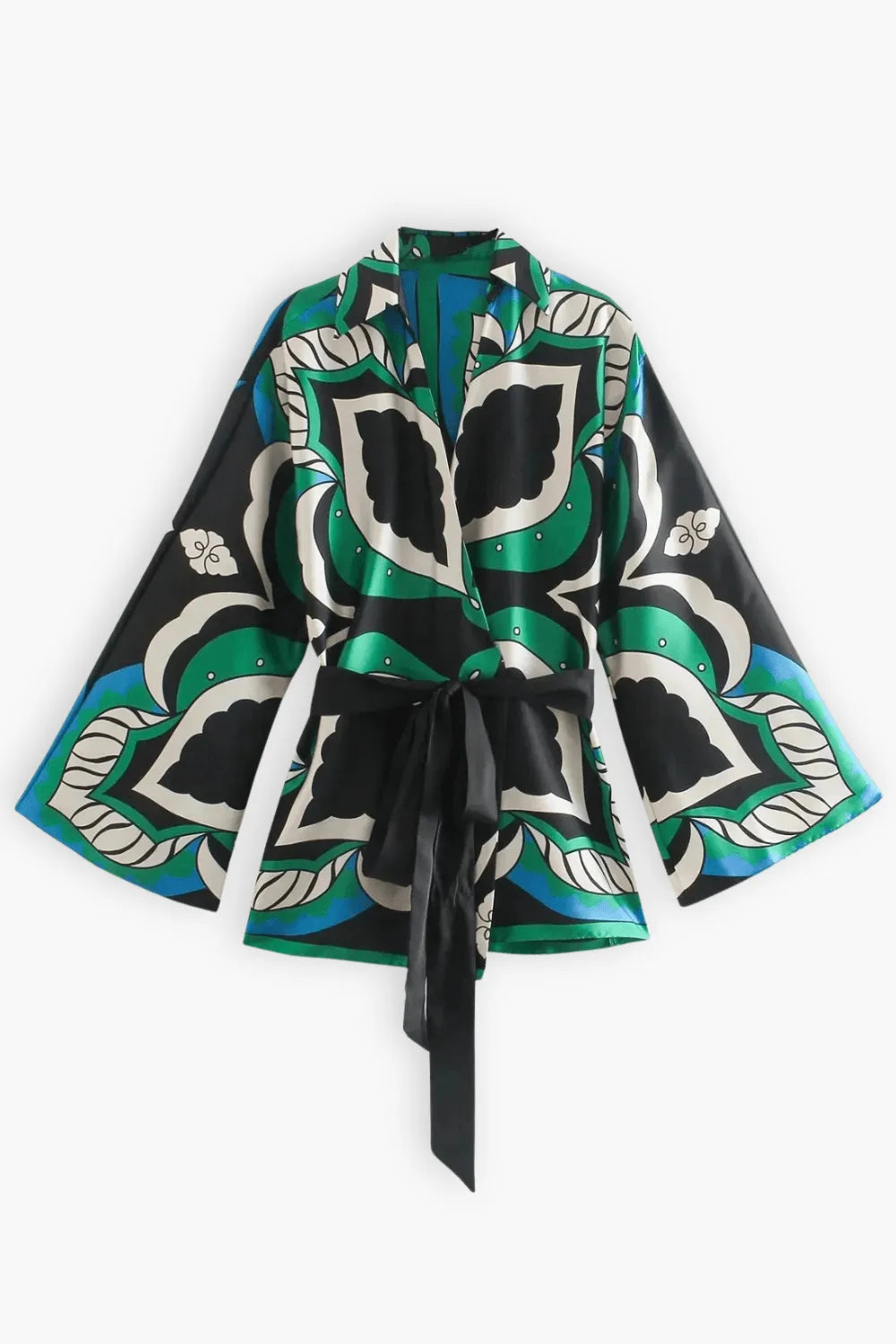 Kimono court élégant pour femme style moderne Peignoir et bain