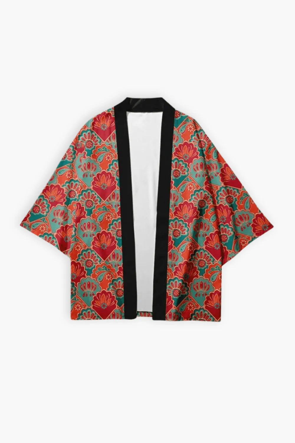 Kimono élégant imprimé pour homme style décontracté 1m60 à 1m90 ≃ 120kg Peignoir et bain