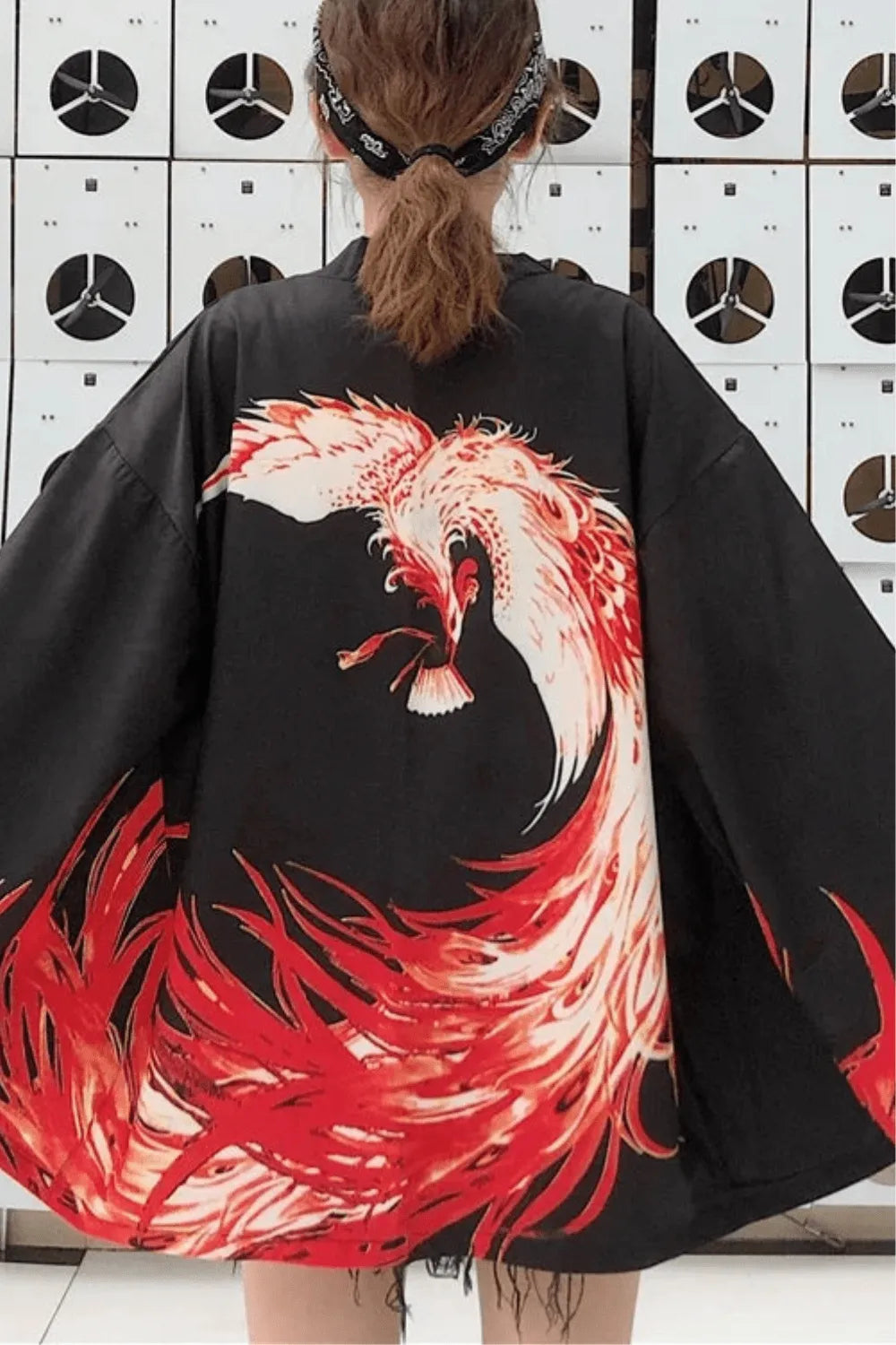 Kimono élégant pour femme style court et tendance Taille unique Peignoir et bain