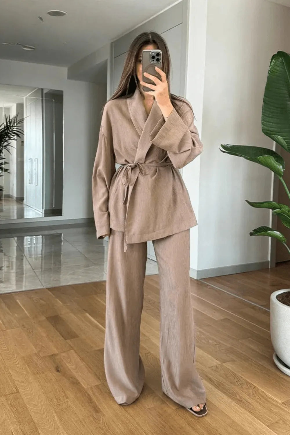 Kimono élégant pour femme style japonais Peignoir et bain