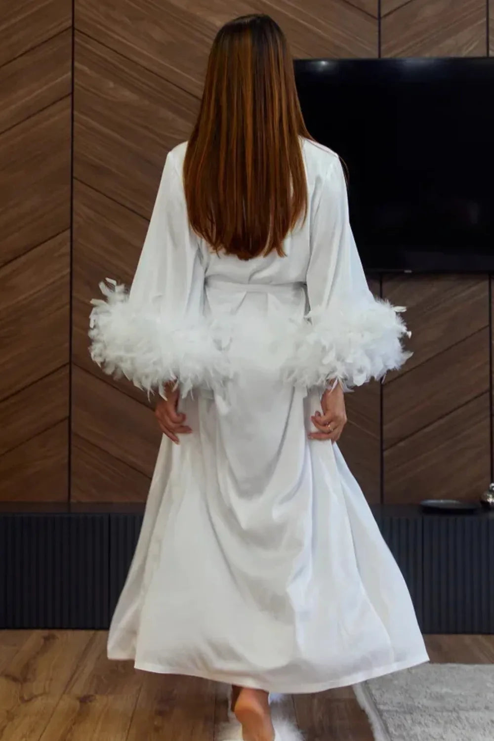 Kimono élégant pour mariage femme style japonais Taille Unique Peignoir et bain