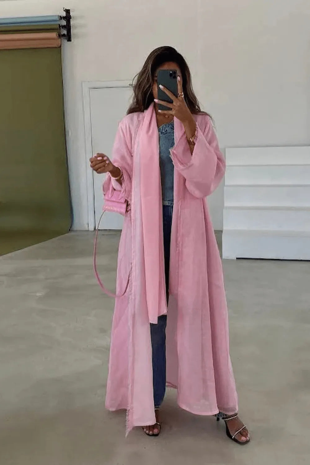 Kimono élégant style Dubaï pour femme XXL Peignoir et bain
