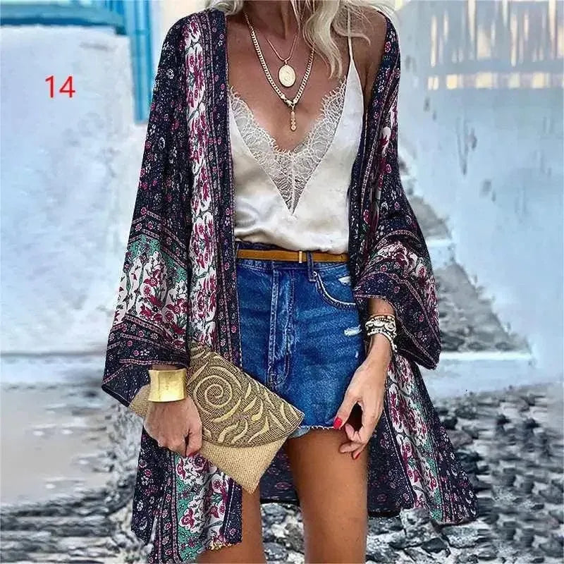 Kimono élégant style moderne pour femme 5XL Peignoir et bain