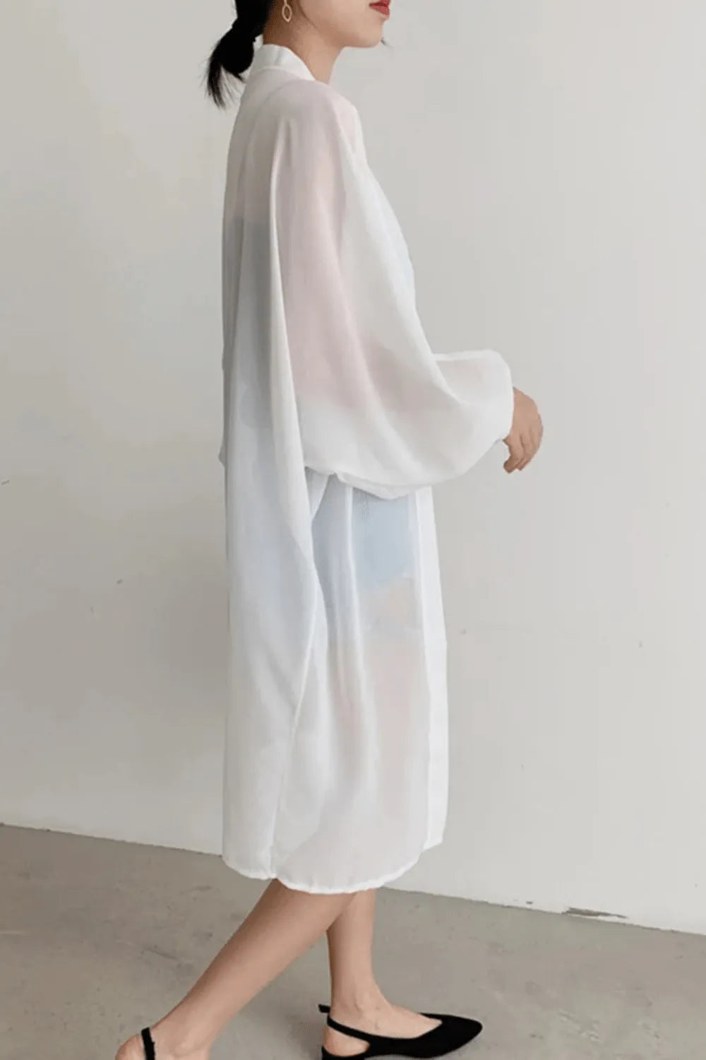 Kimono élégant pour femme style bohème chic