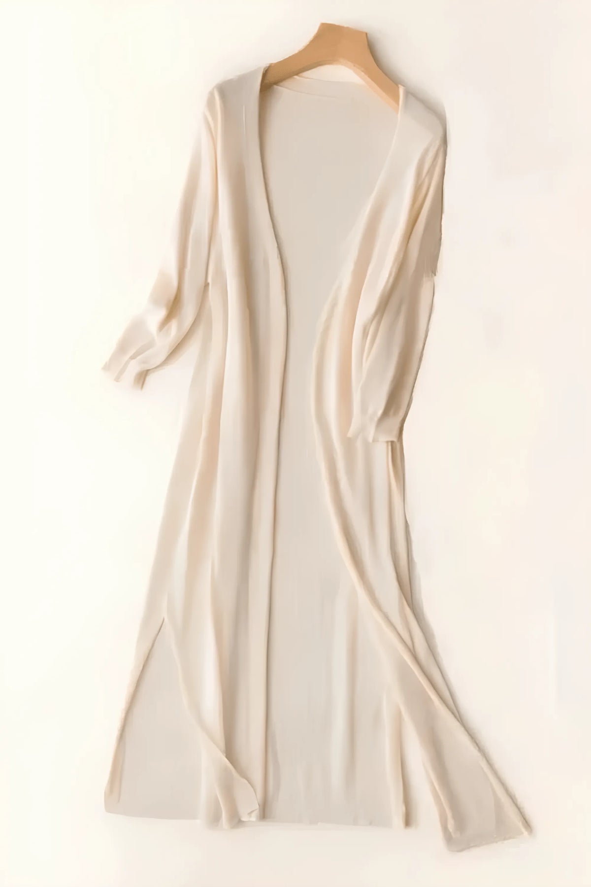 Kimono fleuri chic pour soirées d'été Beige / 1m50 à 1m80 ≃ 80kg Peignoir et bain