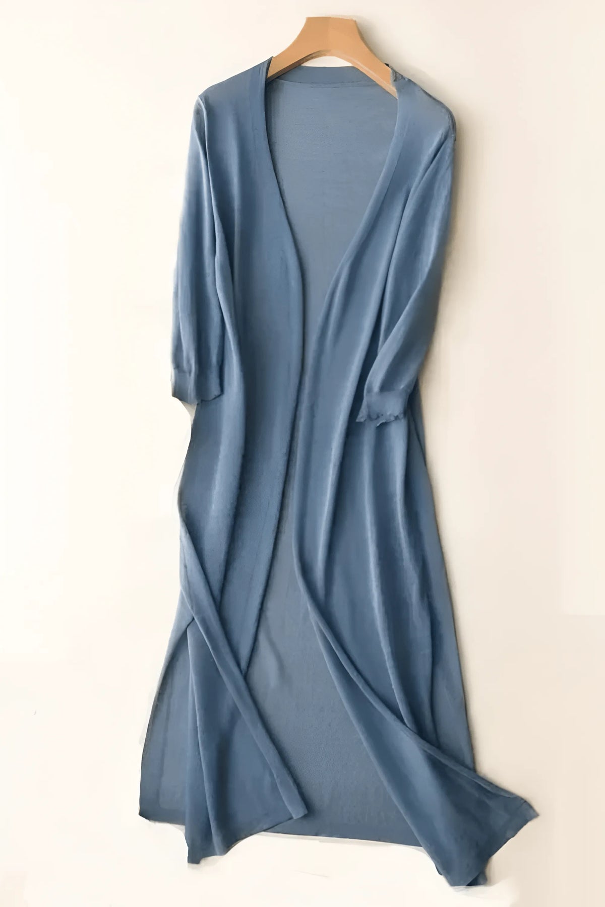 Kimono fleuri chic pour soirées d'été Bleu / 1m50 à 1m80 ≃ 80kg Peignoir et bain