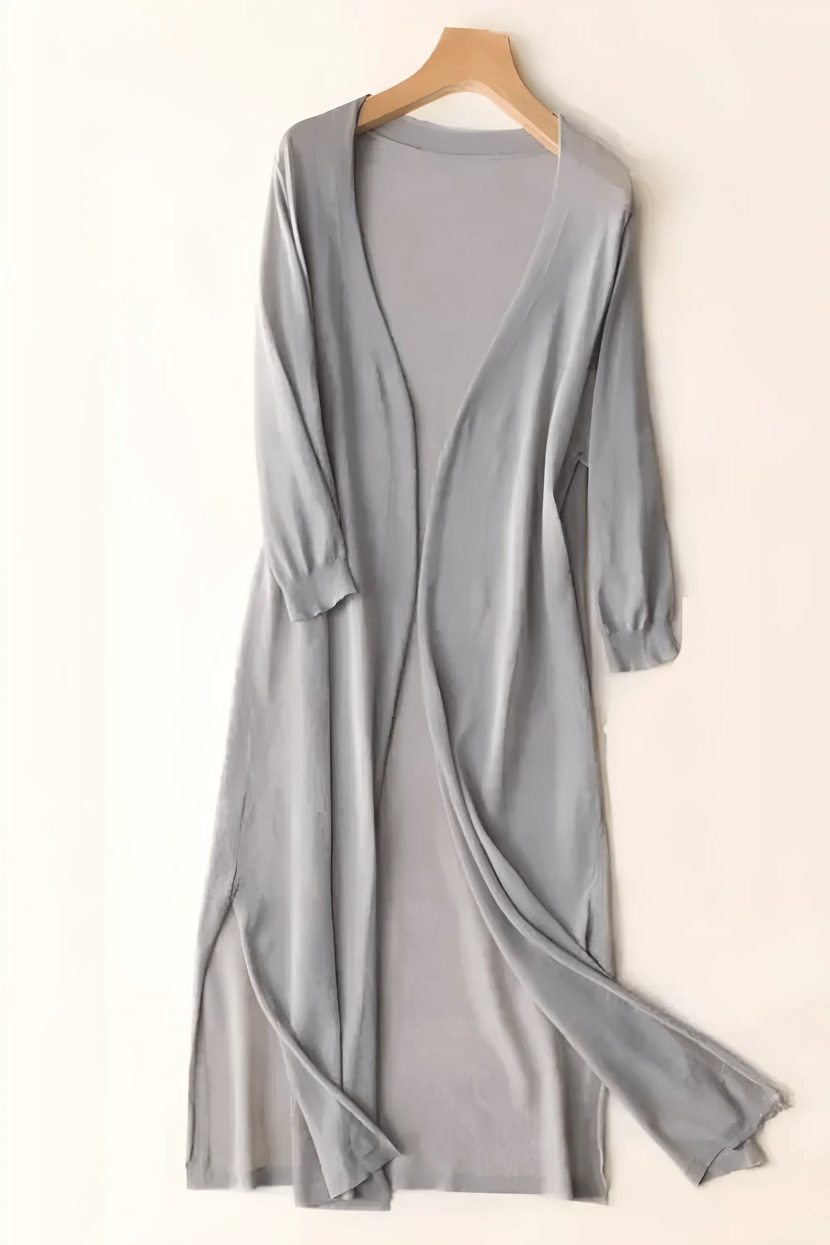 Kimono fleuri chic pour soirées d'été Gris / 1m50 à 1m80 ≃ 80kg Peignoir et bain