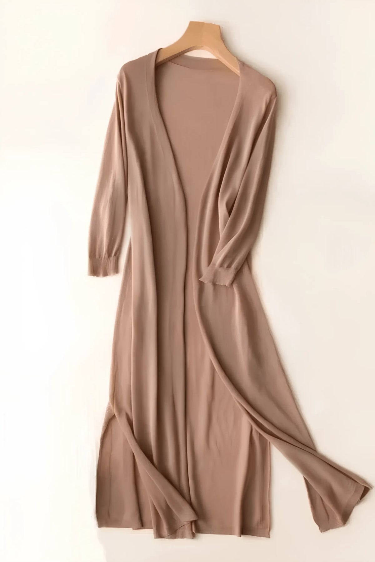 Kimono fleuri chic pour soirées d'été Marron / 1m50 à 1m80 ≃ 80kg Peignoir et bain