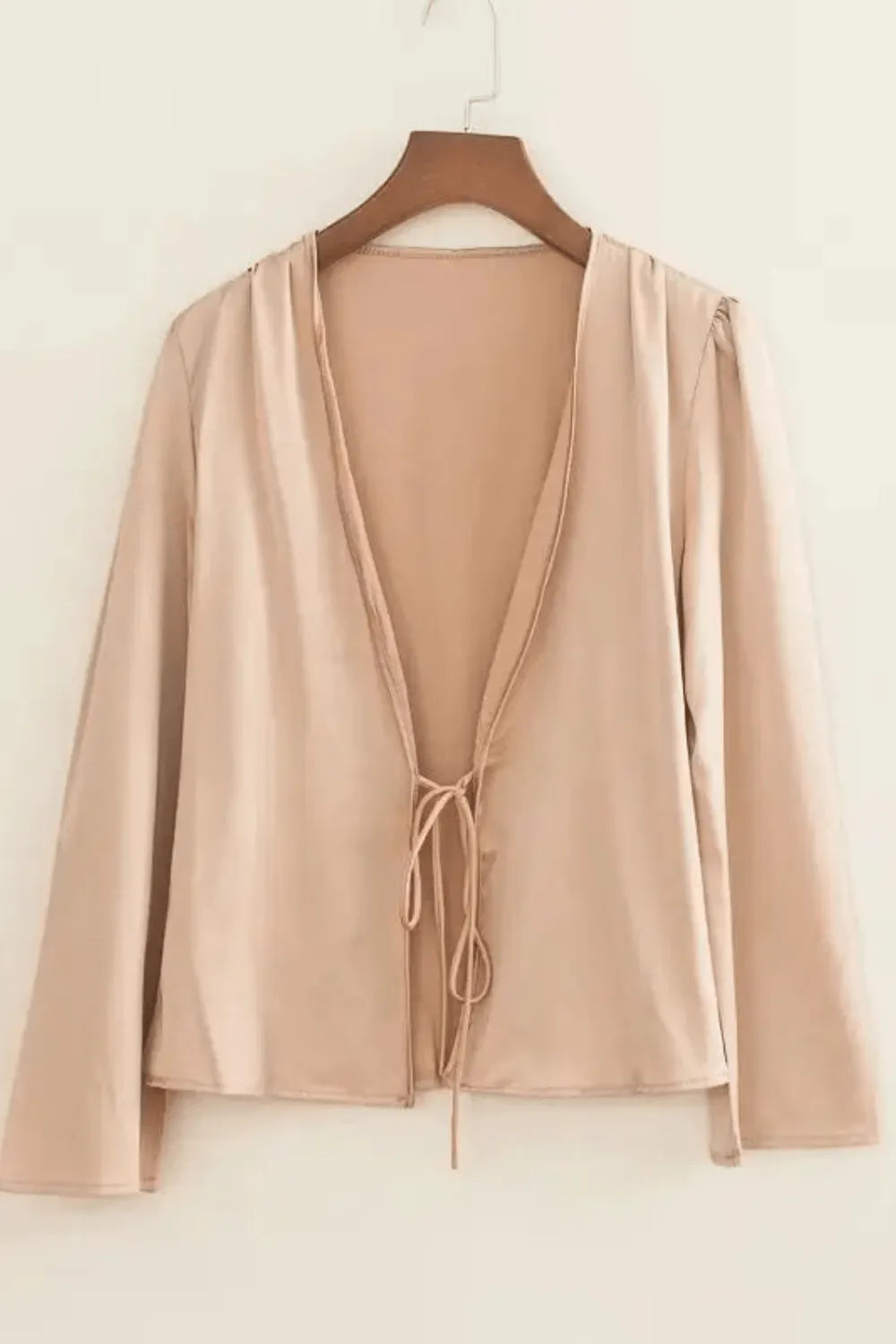 Kimono floral élégant pour femme style décontracté Beige / M Peignoir et bain