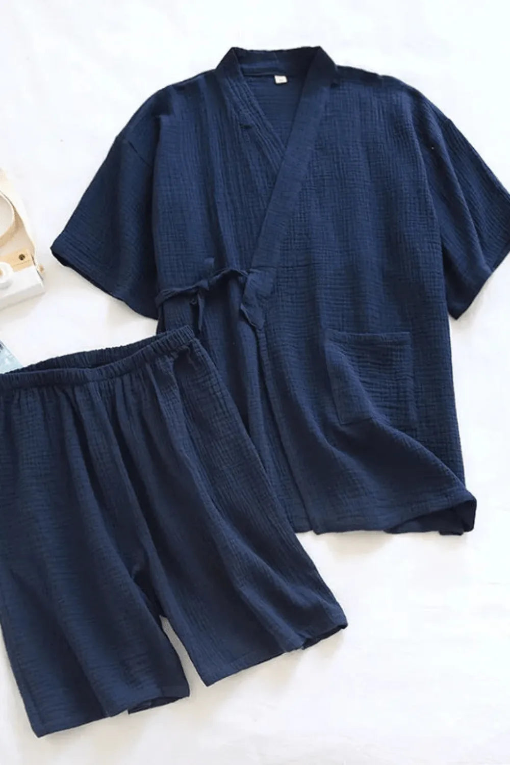 Kimono élégant pour homme ambiance détente maison