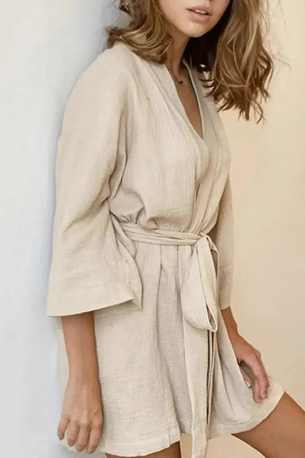 Kimono élégant de nuit pour femme élégant et léger