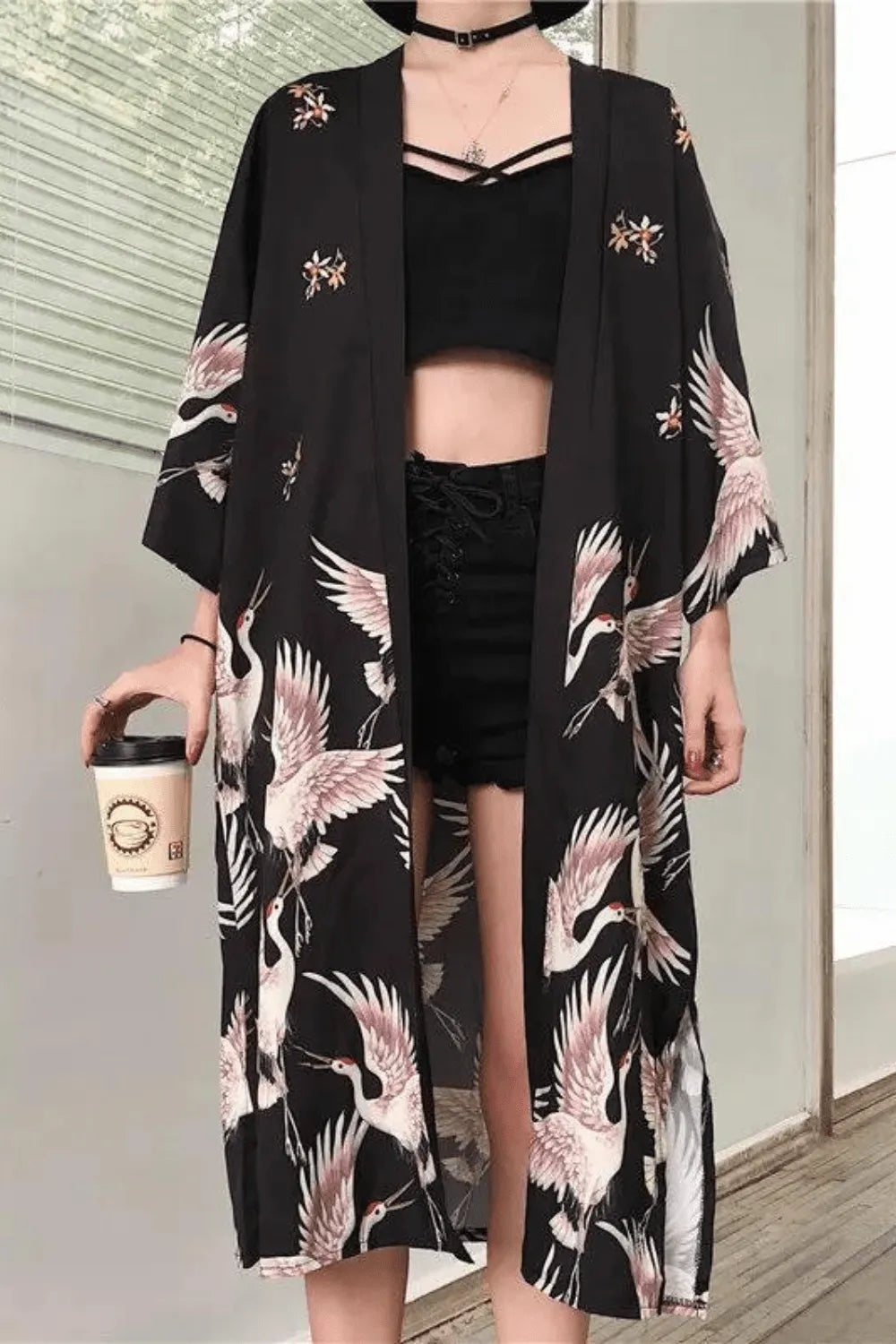 Kimono traditionnel élégant pour homme et femme Taille unique Peignoir et bain