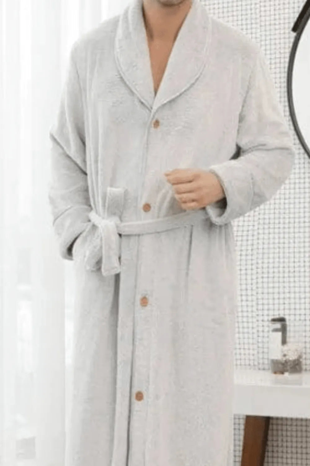 Peignoir confortable pour adulte ambiance spa