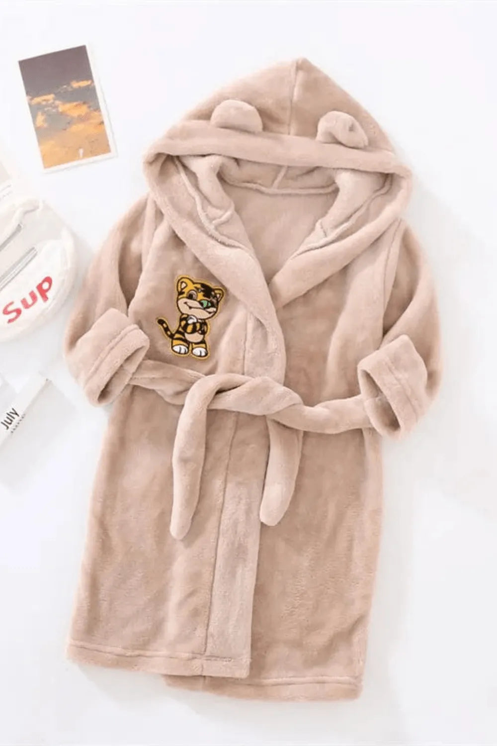 Peignoir bébé garçon doux et confortable pour hiver