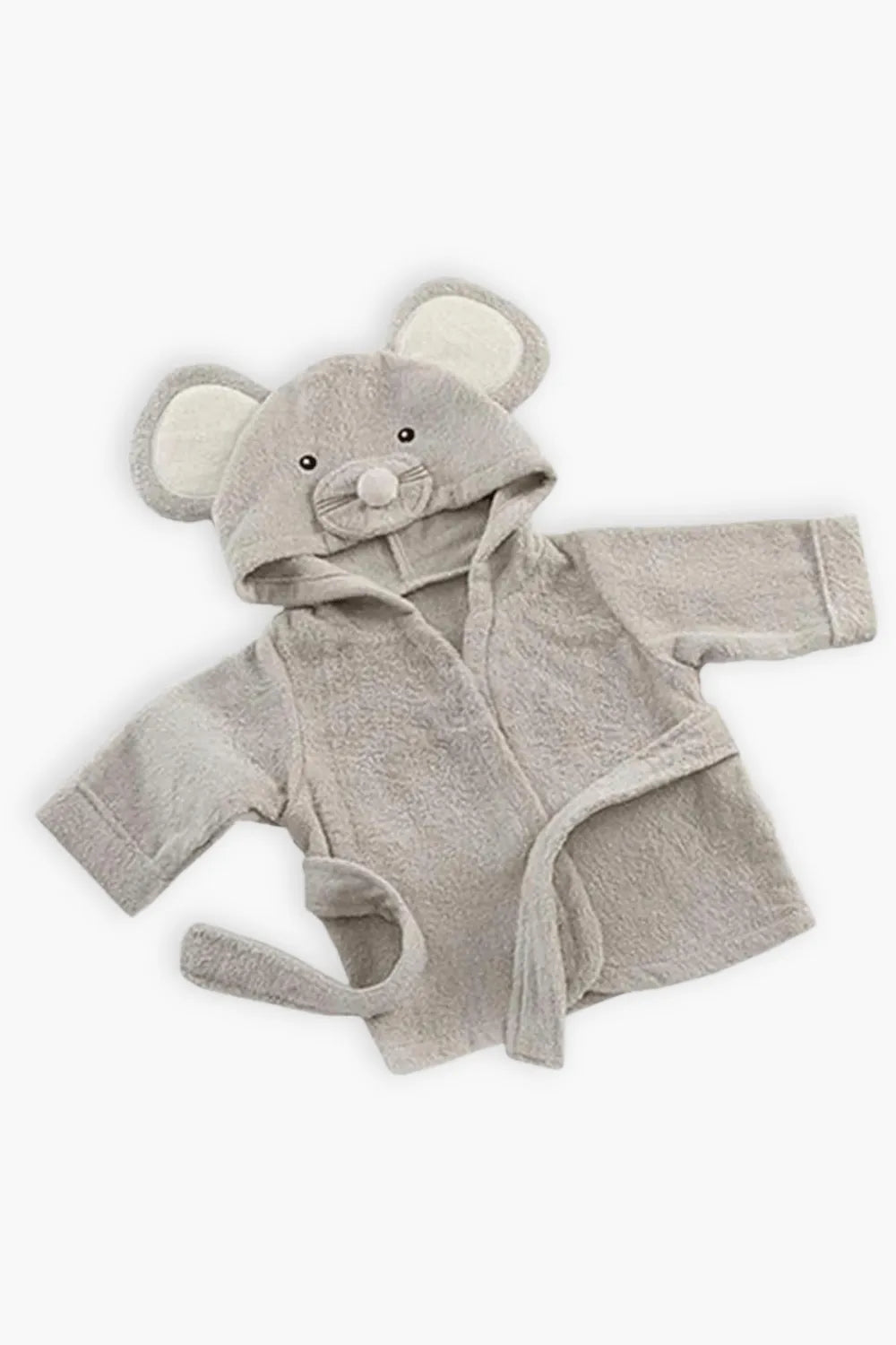 Peignoir bébé doux motif souris adorable et chaleureux