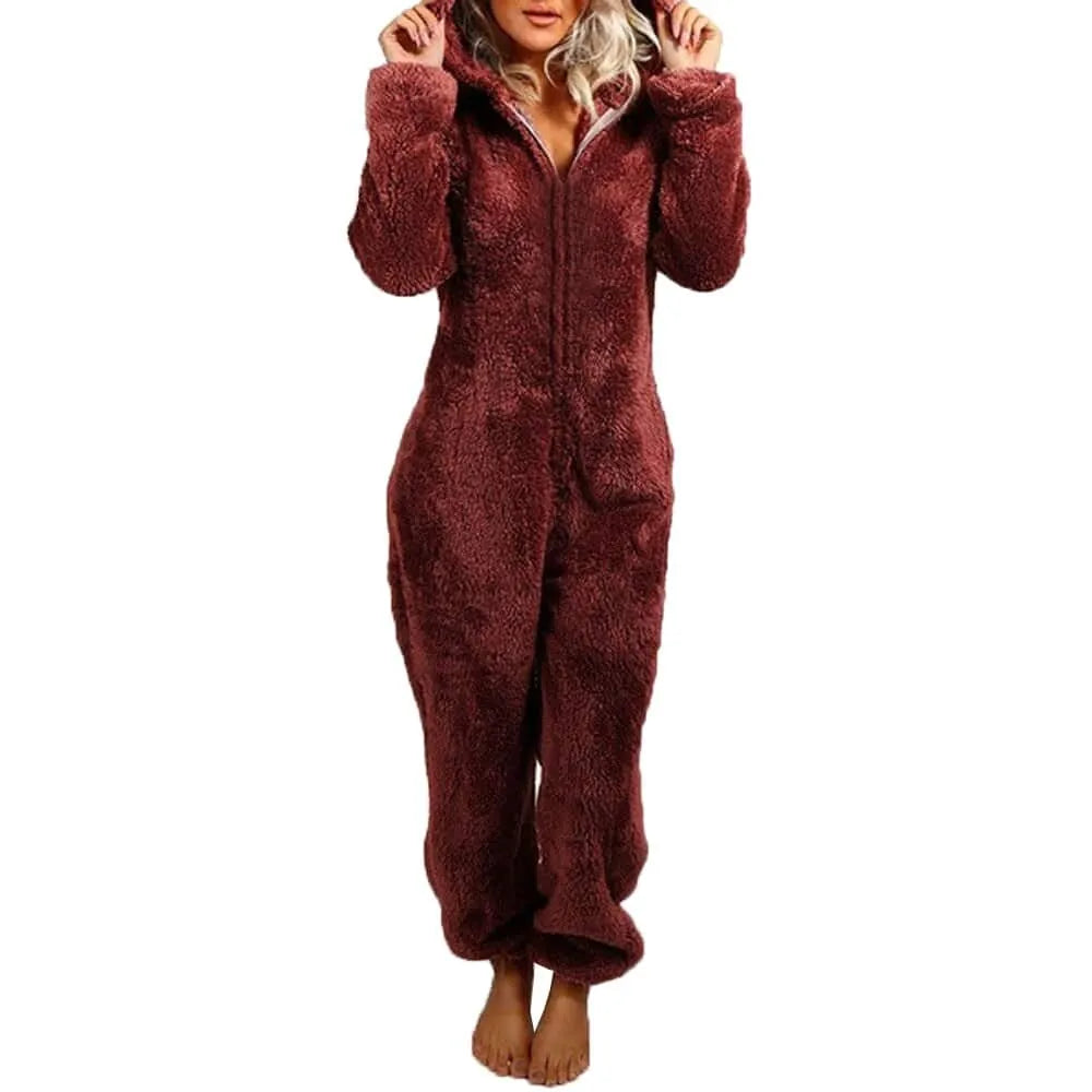 Peignoir cocooning plaid femme pour soirées douillettes rouge / l Peignoir et bain