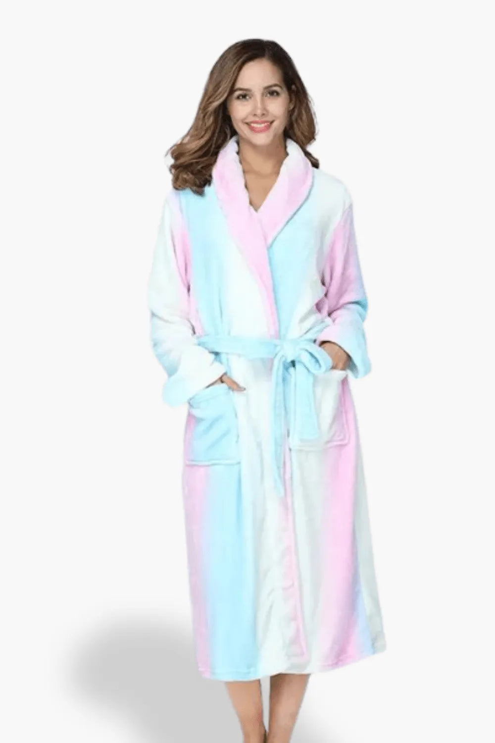 Peignoir cosy intérieur pour femme ambiance cocooning