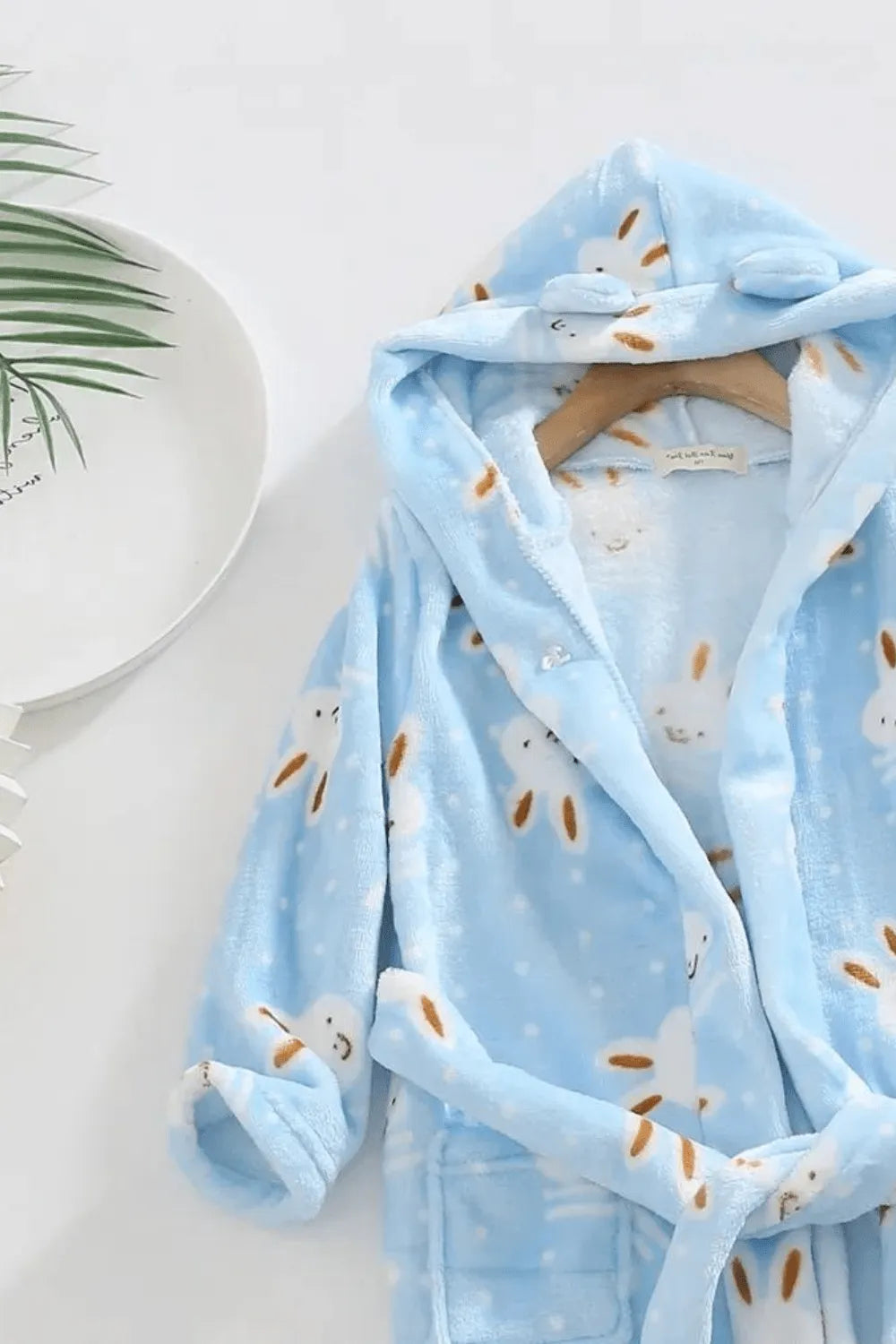 Peignoir enfant à capuche amusant et coloré