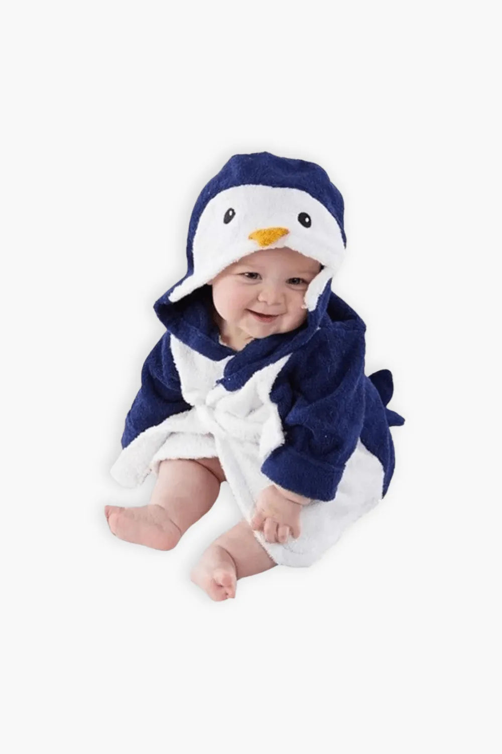 Peignoir bébé doux et coloré pour après-bain