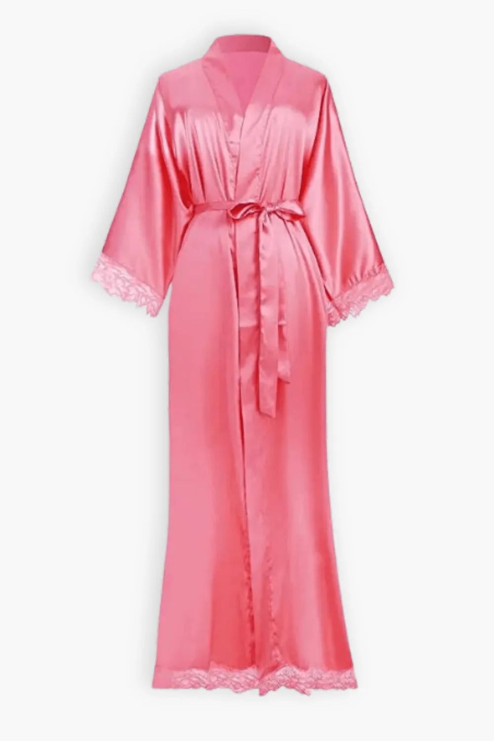 Peignoir élégant en dentelle pour soirées romantiques