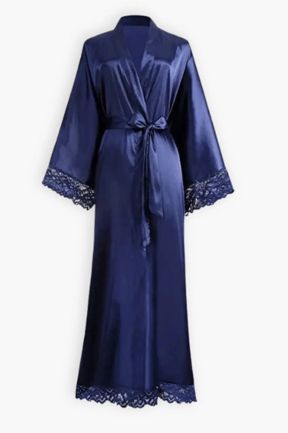 Peignoir élégant en dentelle pour soirées romantiques