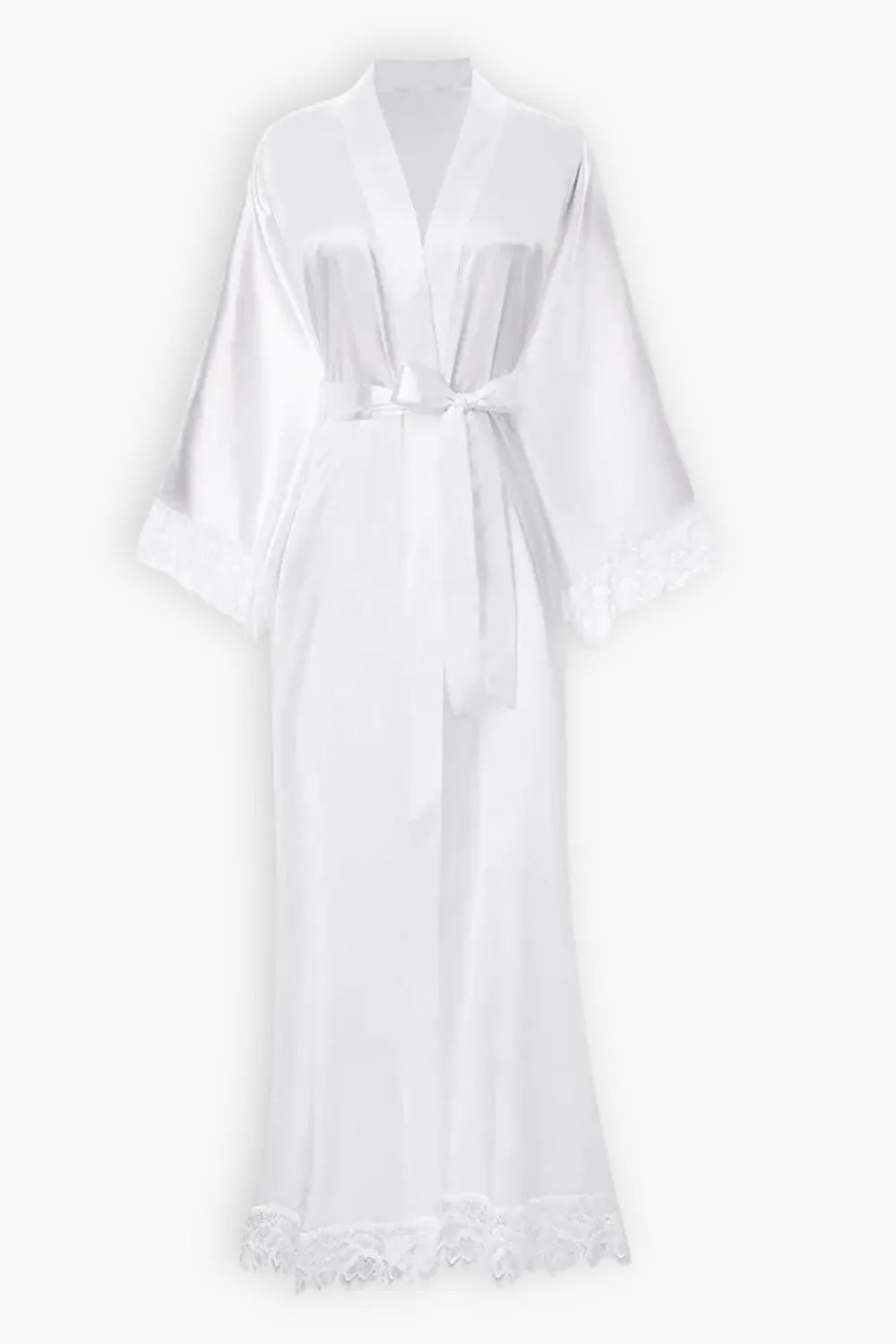 Peignoir élégant en dentelle pour soirées romantiques