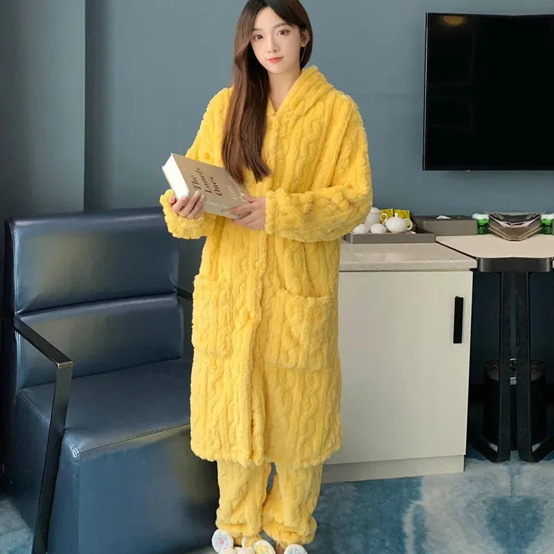 Peignoir doux et élégant femme Peignoir et bain