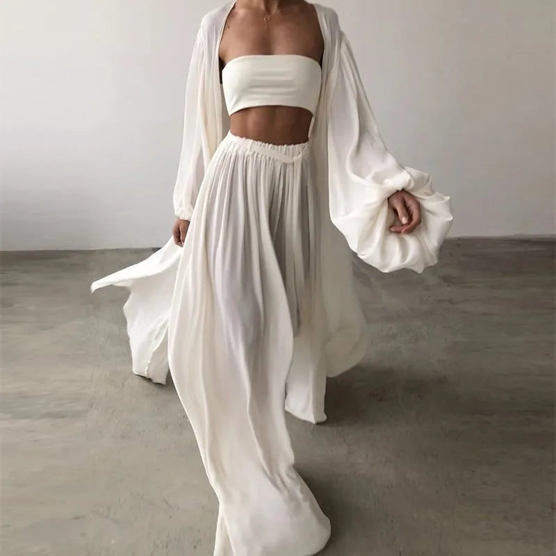 Peignoir élégant ample pour femme chic Peignoir et bain