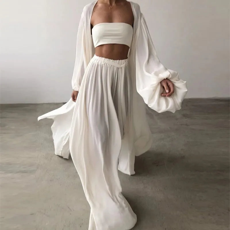 Peignoir élégant ample pour femme chic Peignoir et bain