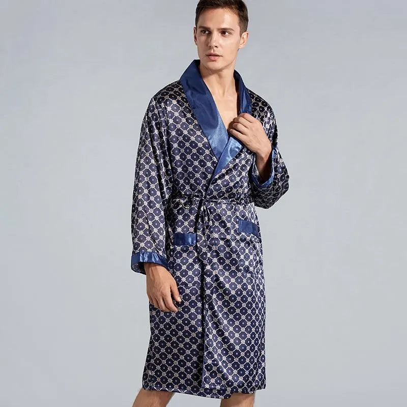 Peignoir élégant grande taille pour homme S Peignoir et bain
