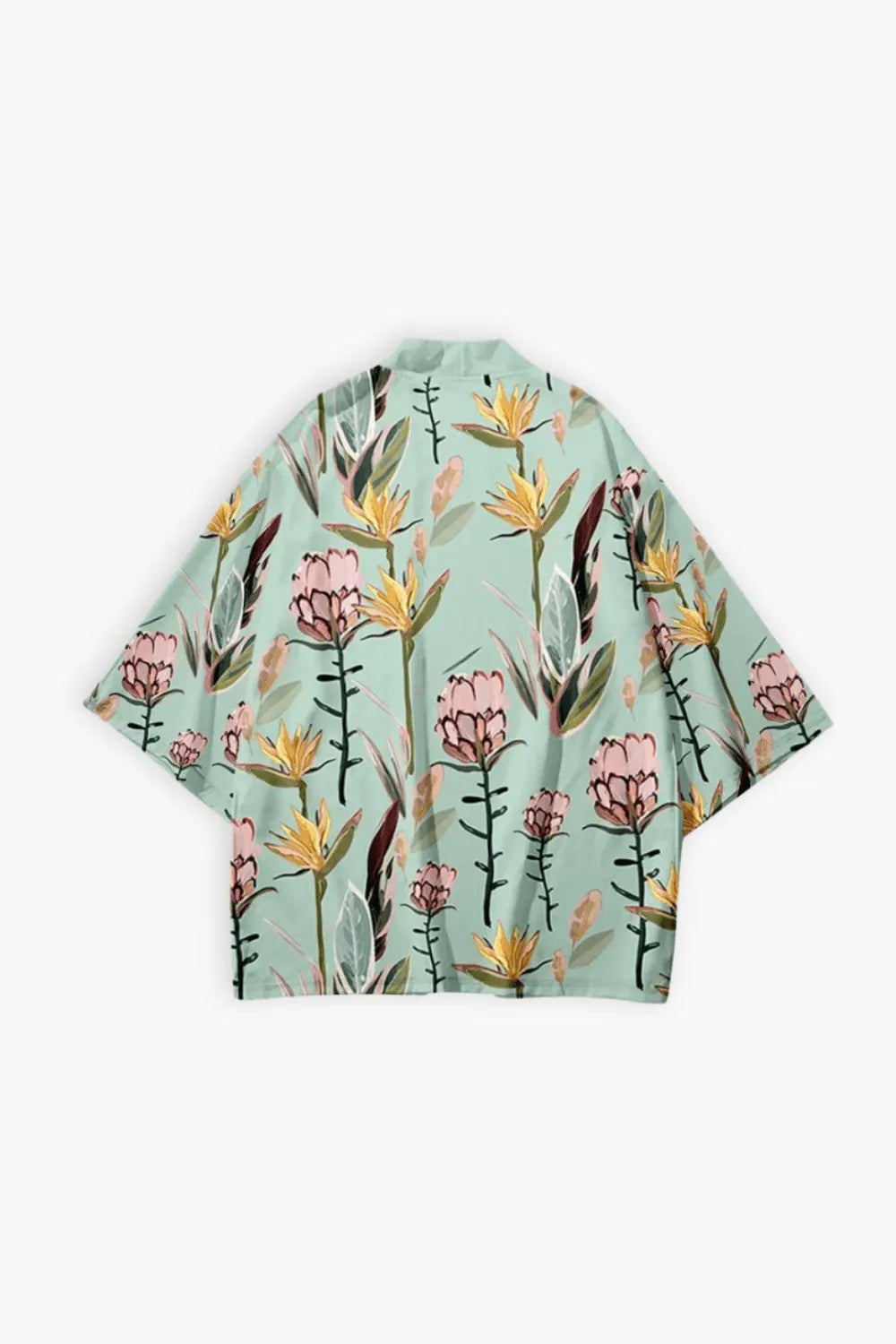 Peignoir élégant homme style kimono pour détente Peignoir et bain