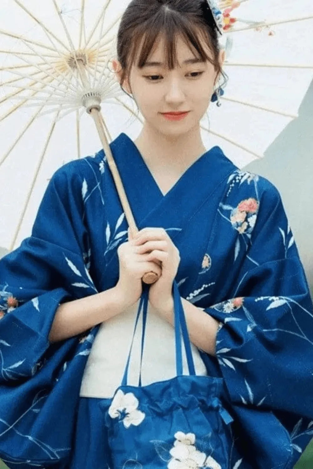 Peignoir élégant japonais pour femme ambiance zen Taille unique Peignoir et bain