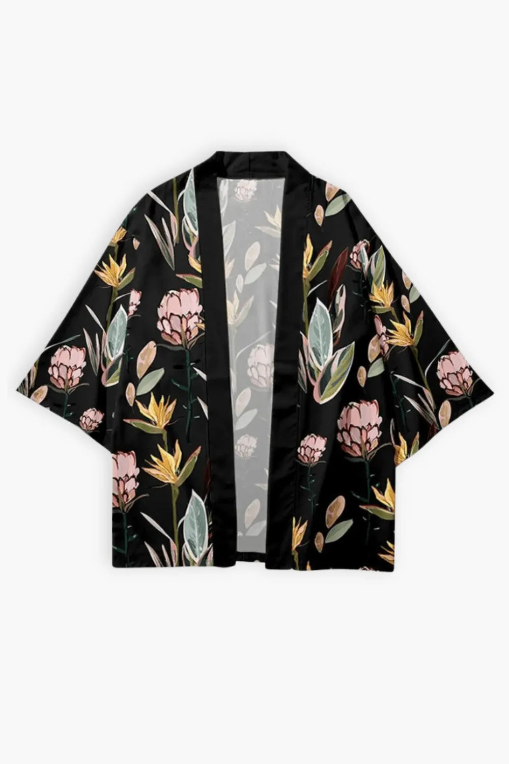 Peignoir élégant pour homme style kimono 4XL Peignoir et bain
