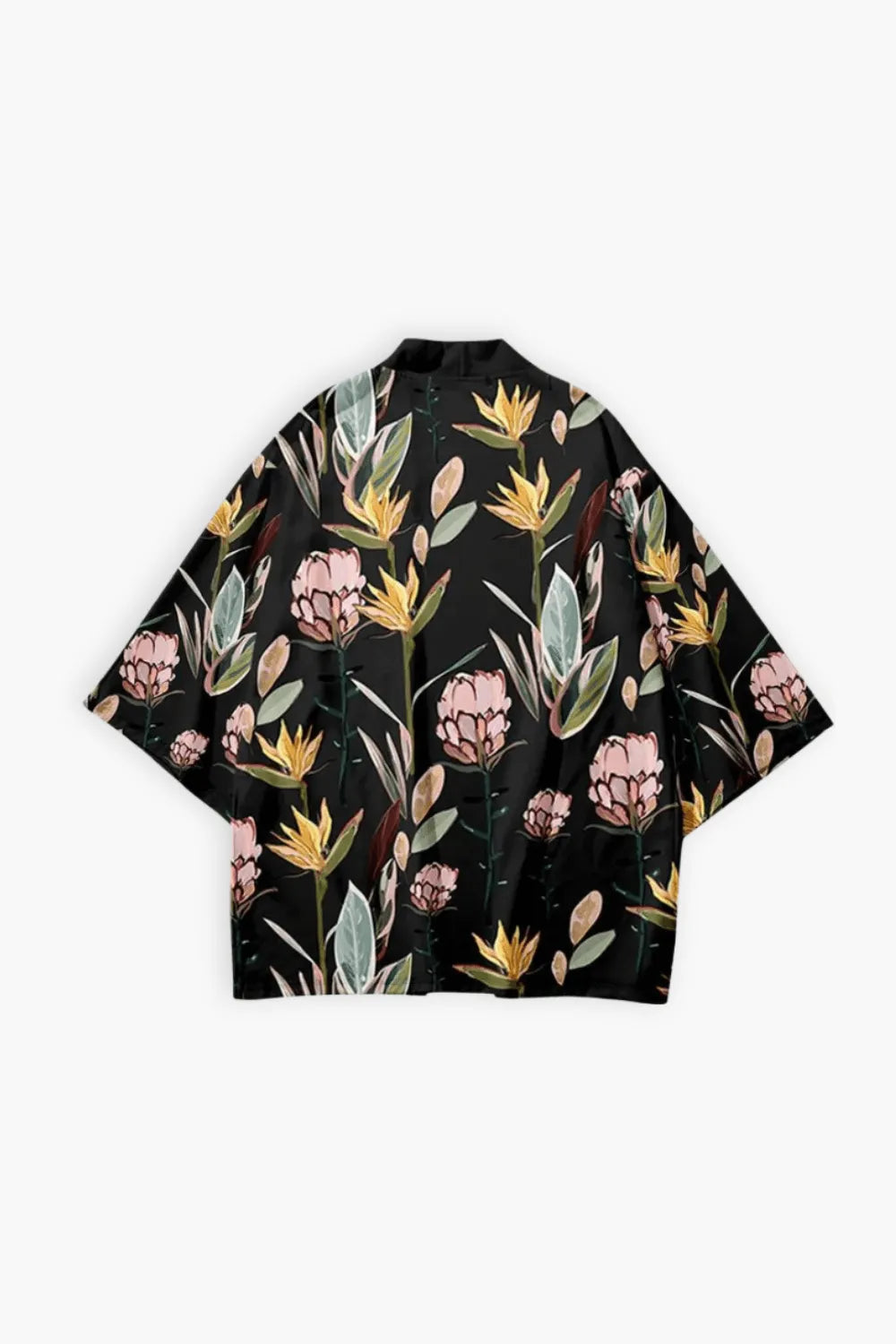 Peignoir élégant pour homme style kimono Peignoir et bain