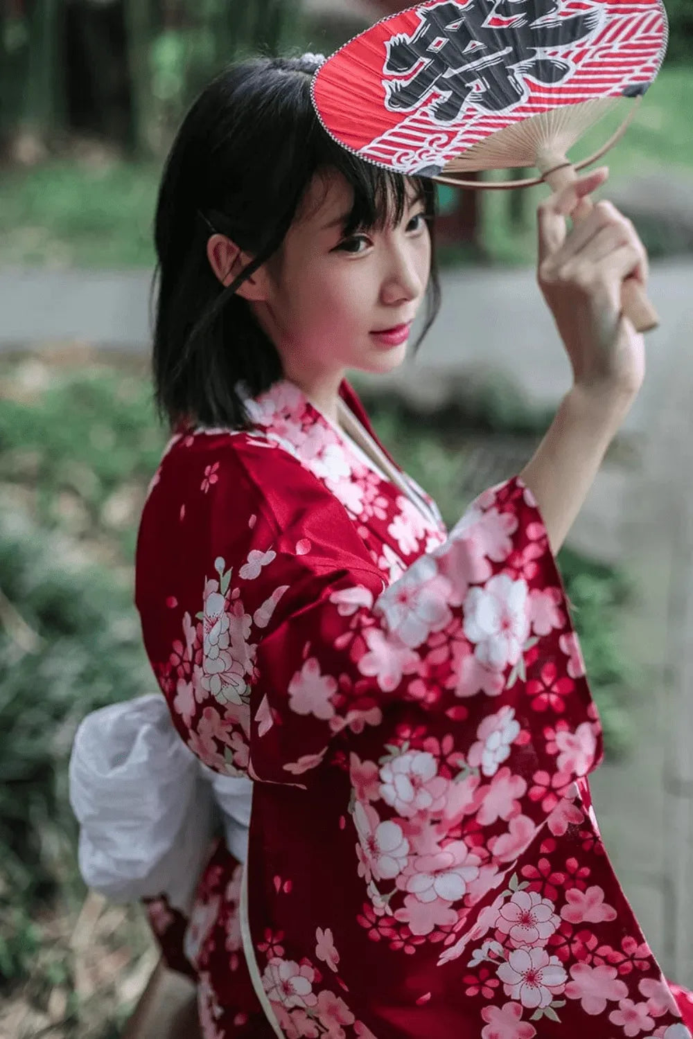 Peignoir élégant style geisha pour femme Peignoir et bain