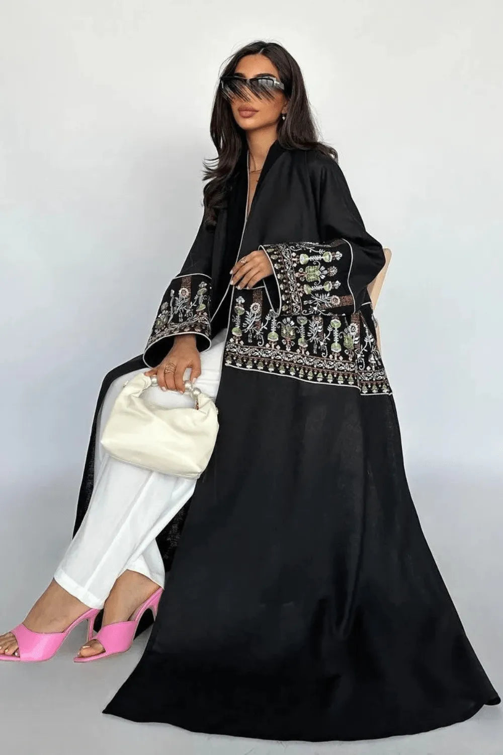 Peignoir élégant style kimono pour moments de détente Peignoir et bain