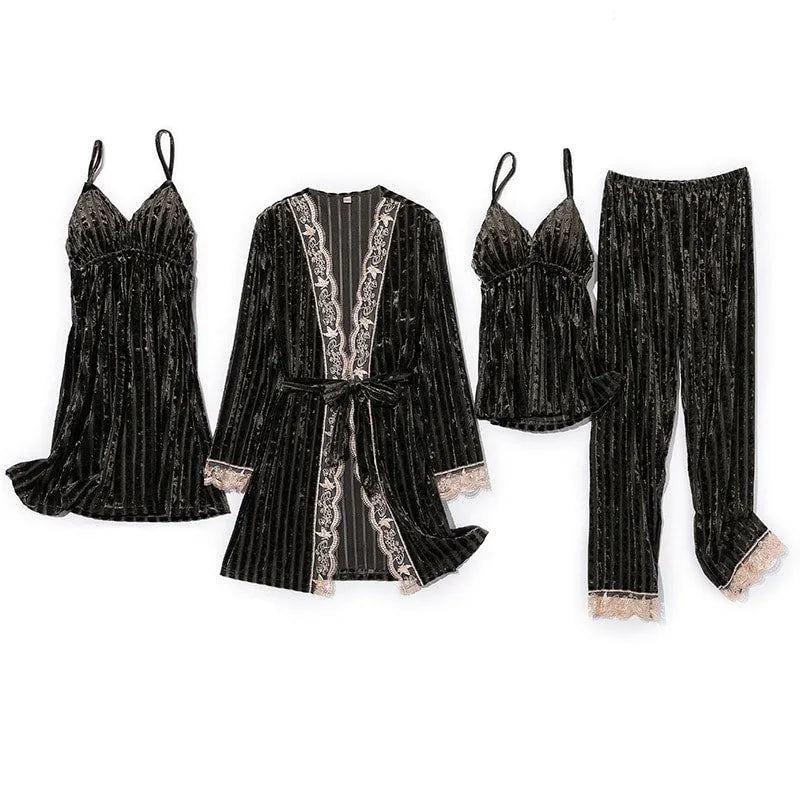 Peignoir en velours côtelé élégant et confortable Peignoir et bain