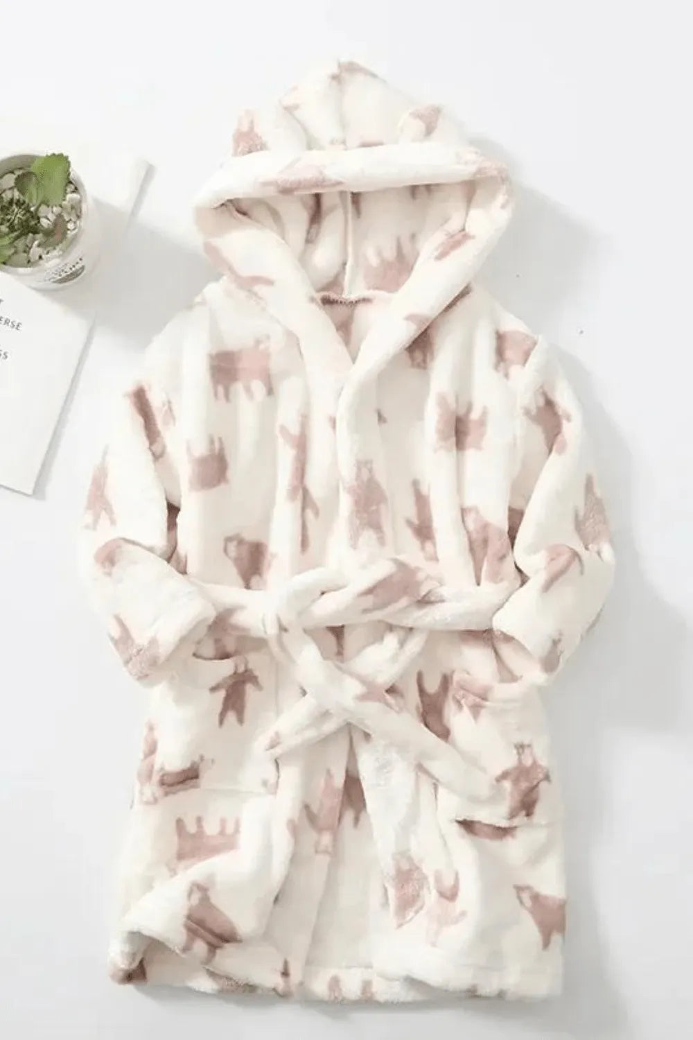 Peignoir moelleux pour enfants ambiance cocooning