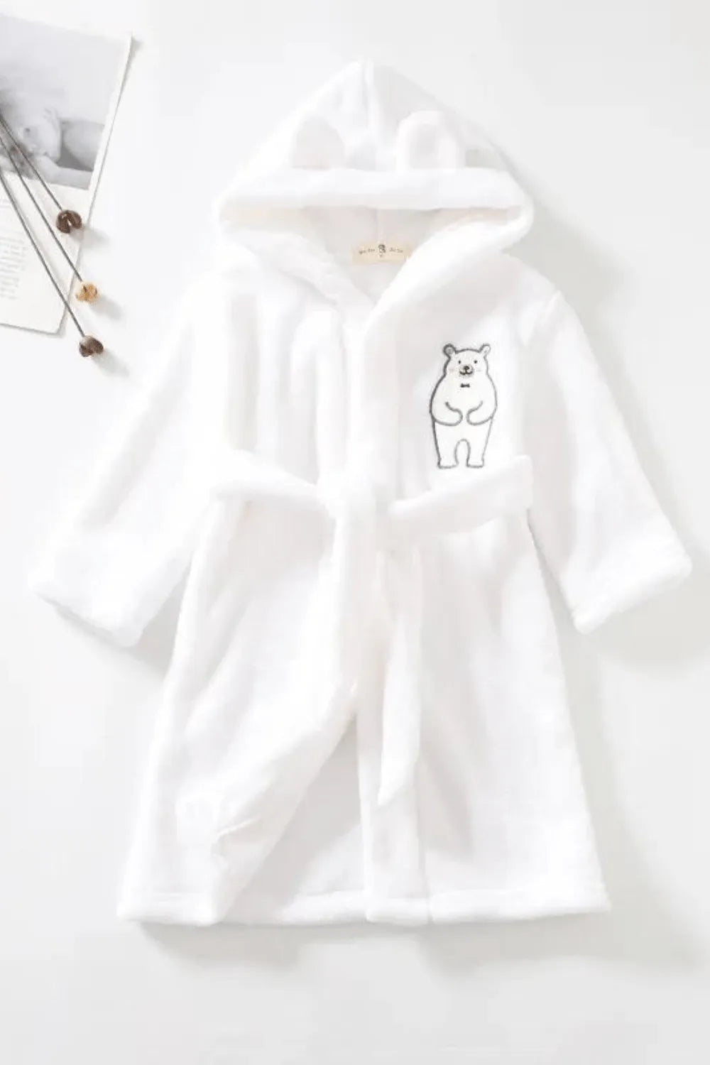 Peignoir enfant doux et coloré pour l'hiver