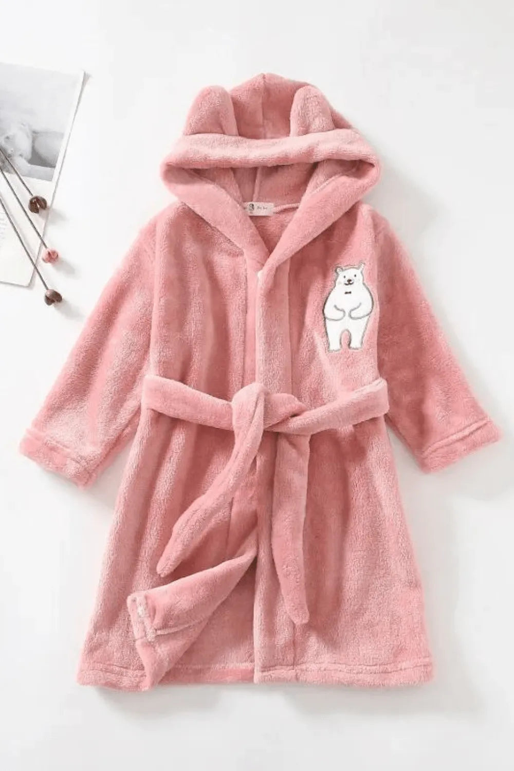 Peignoir enfant doux et coloré pour l'hiver